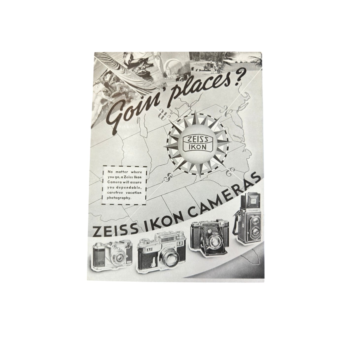 Vintage Zeiss Magazine August 1939 Pre-WWII Photography Ephemera