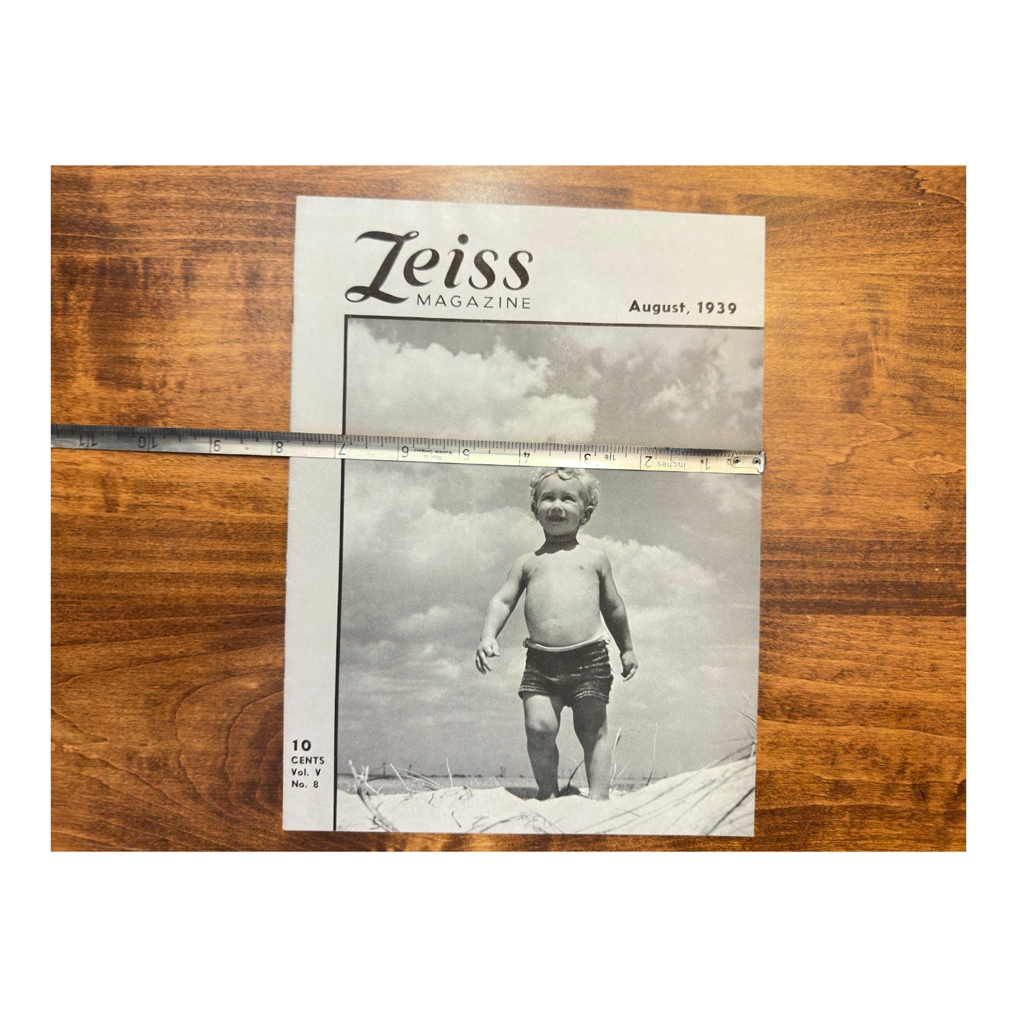 Vintage Zeiss Magazine August 1939 Pre-WWII Photography Ephemera