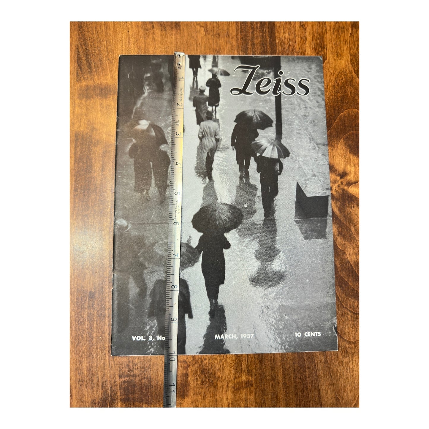 Vintage Zeiss Magazine March 1937 Art Deco Photography Ephemera Super Ikonta B