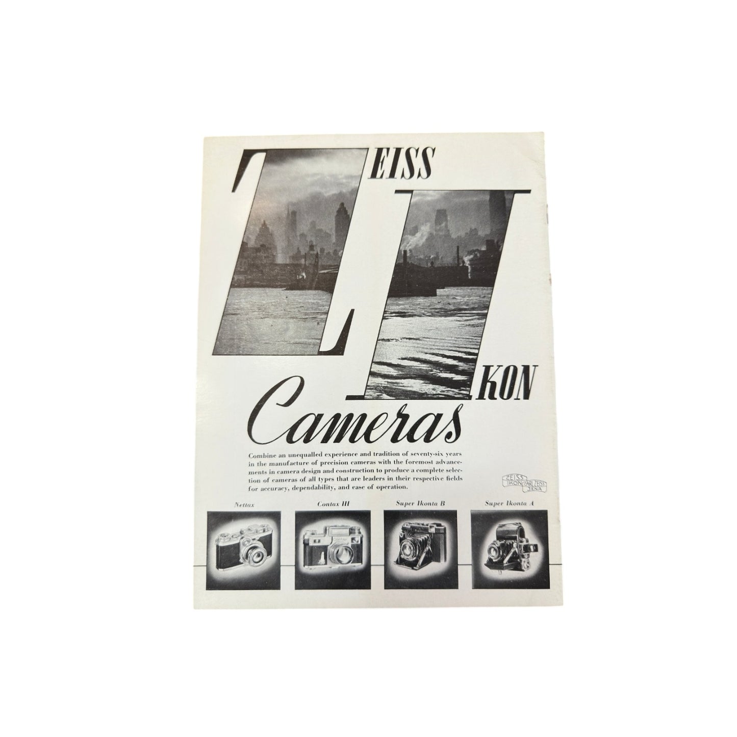Vintage 1938 Zeiss Magazine | Pre-War German Photography & Camera Ephemera