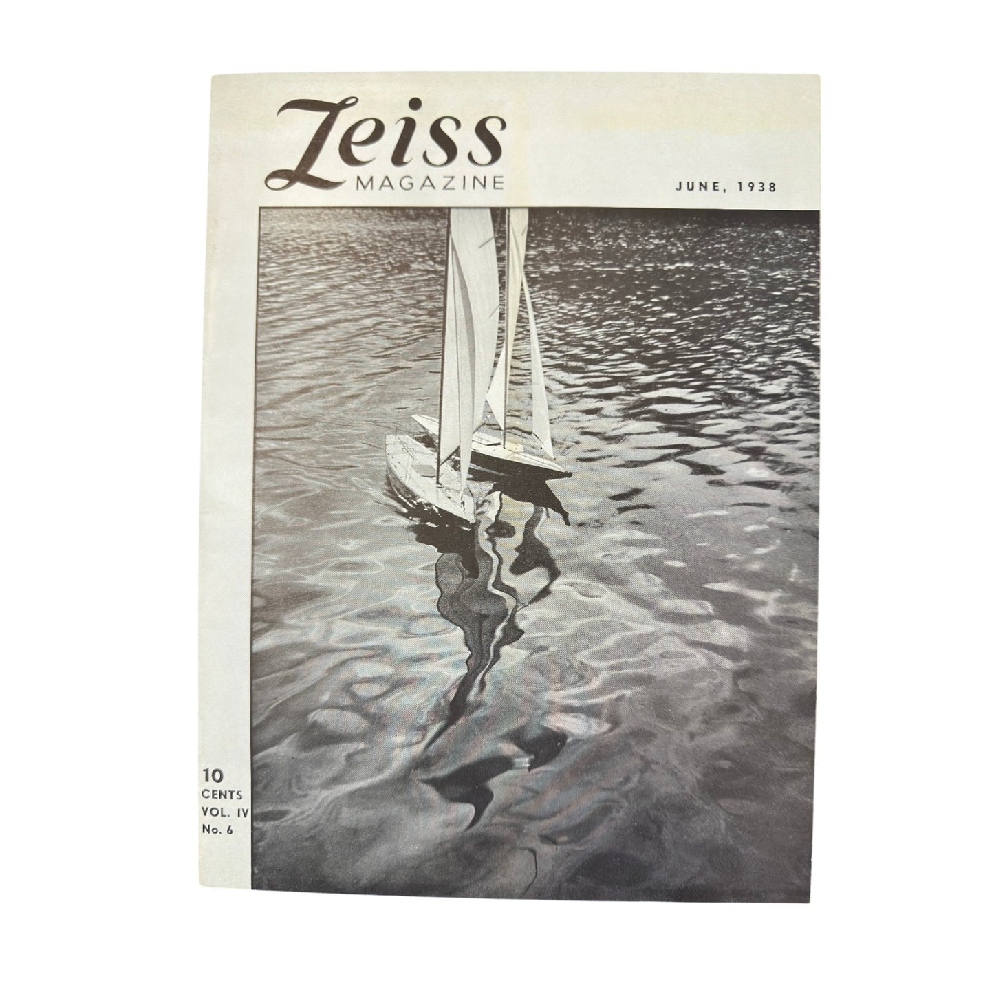 Vintage 1938 Zeiss Magazine Vol IV No 6 | Art Deco Photography Ephemera