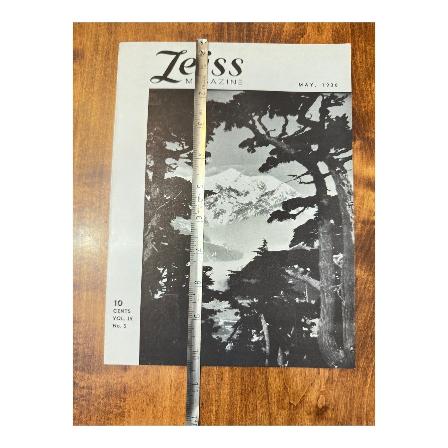 Vintage 1938 Zeiss Magazine Vol IV No 5 Nettax Camera Ad Art Deco Photography
