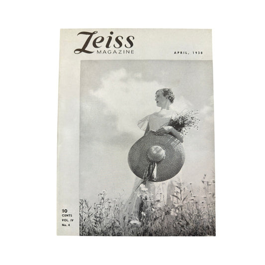 Rare 1938 Zeiss Magazine Vol. IV No. 4 | Vintage Photography