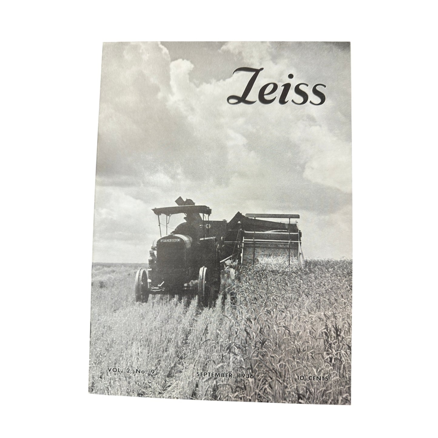Vintage 1936 Zeiss Magazine Vol 5 No 1 Art Deco Photography Ephemera