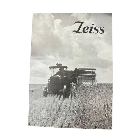 Vintage 1936 Zeiss Magazine Vol 5 No 1 Art Deco Photography Ephemera