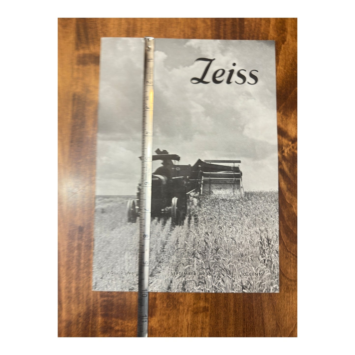 Vintage 1936 Zeiss Magazine Vol 5 No 1 Art Deco Photography Ephemera