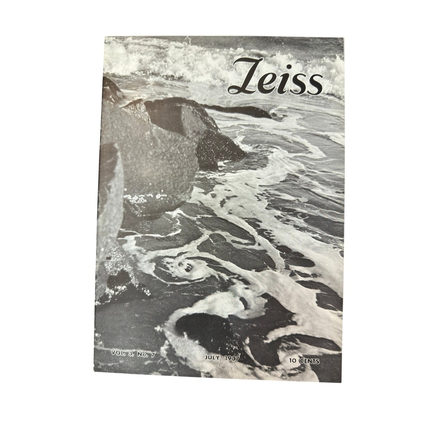 Vintage Zeiss Magazine July 1938 Vol 3 No 7 Photography Camera Ephemera