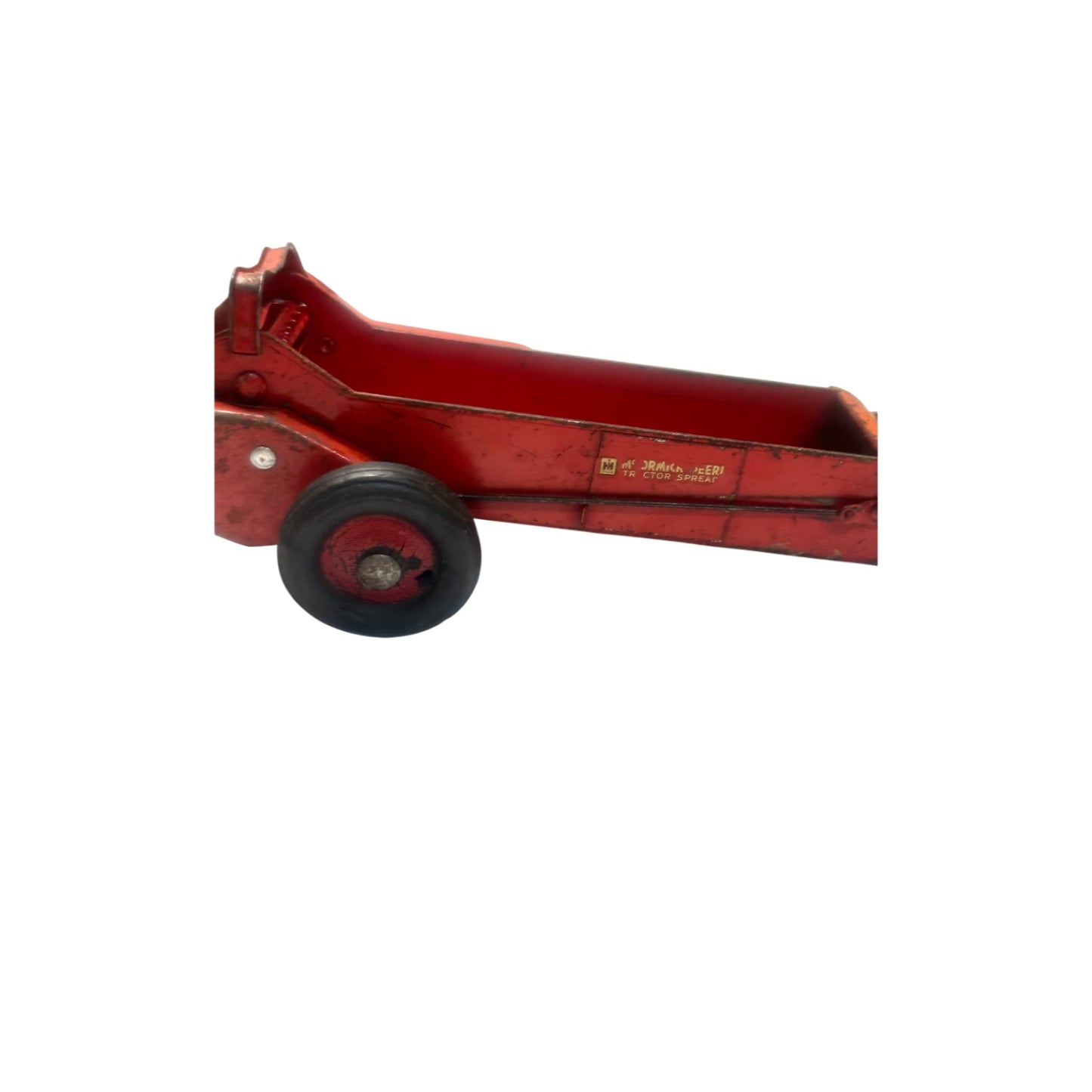 Vintage 1950s IHC McCormick-Deering Pressed Steel Farm Toy Manure Spreader