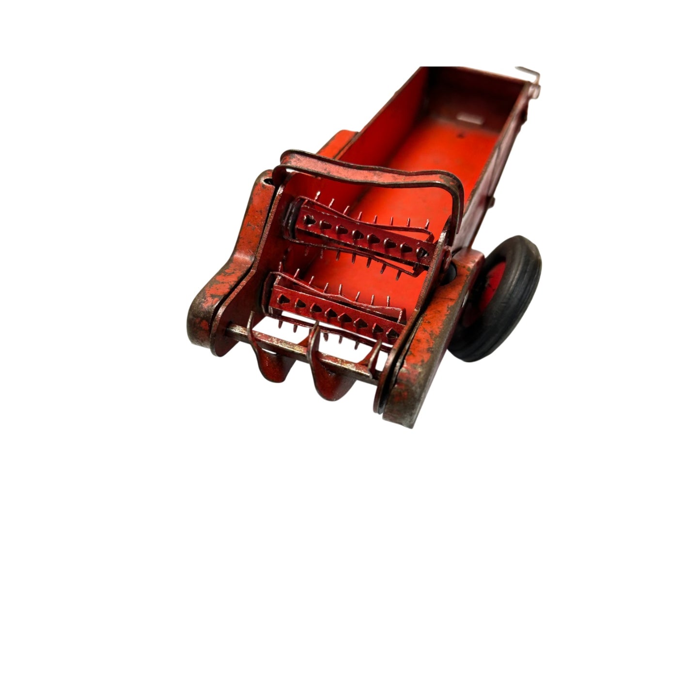 Vintage 1950s IHC McCormick-Deering Pressed Steel Farm Toy Manure Spreader