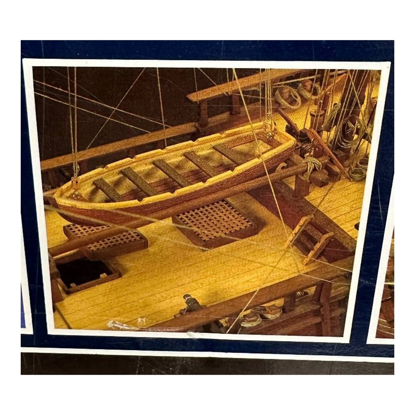 Vintage Artesania Latina HMS Endeavour 1:60 Wood Ship Model Kit Unstarted