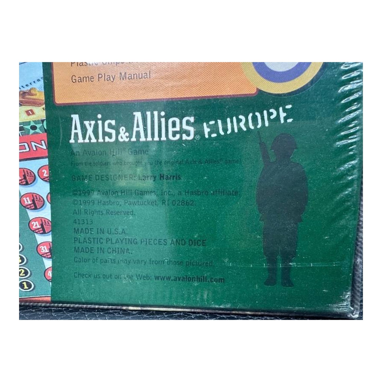 Sealed 1st Ed. Axis & Allies Europe 1999 Avalon Hill Strategy Game