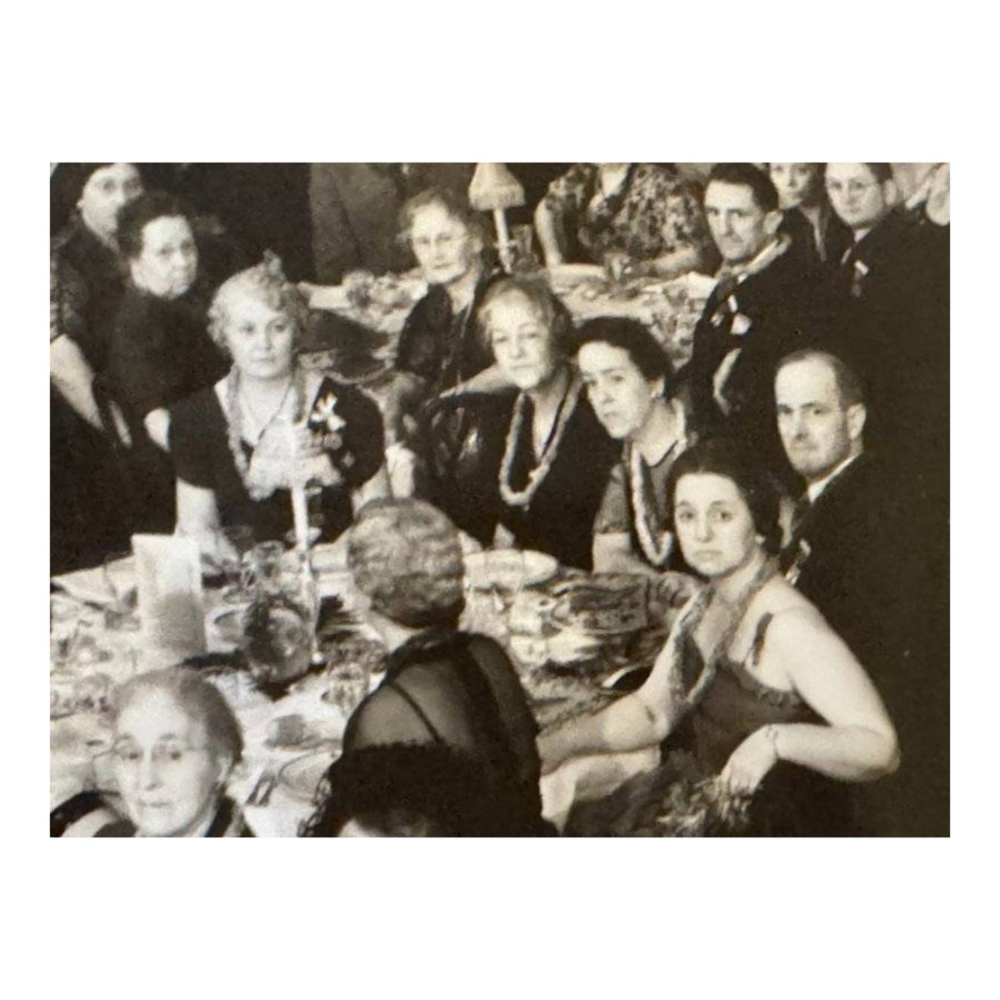 1939 Postmasters Banquet Photo Hotel Pennsylvania NYC Knickerbocker Panoramic