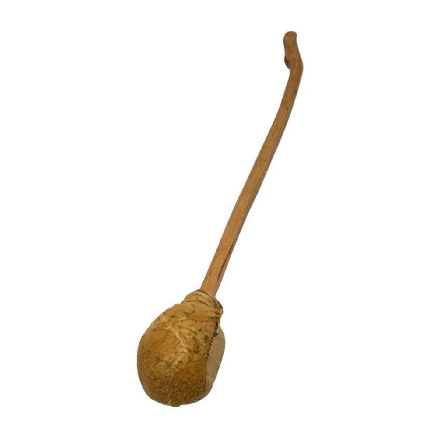 Vintage Native American Style Rawhide Hand Drum with Beater