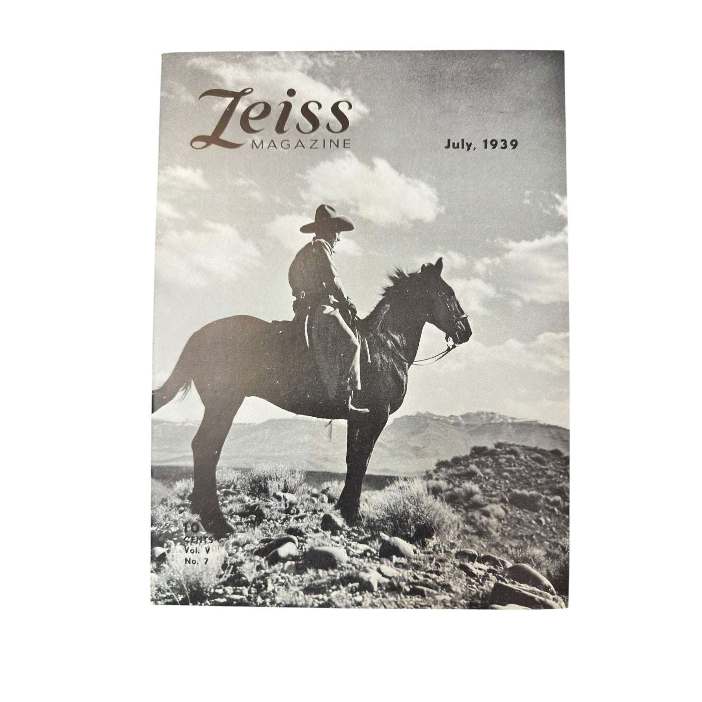 Vintage Zeiss Magazine July 1939 Pre-WWII Photography Ephemera Ikoflex Ad