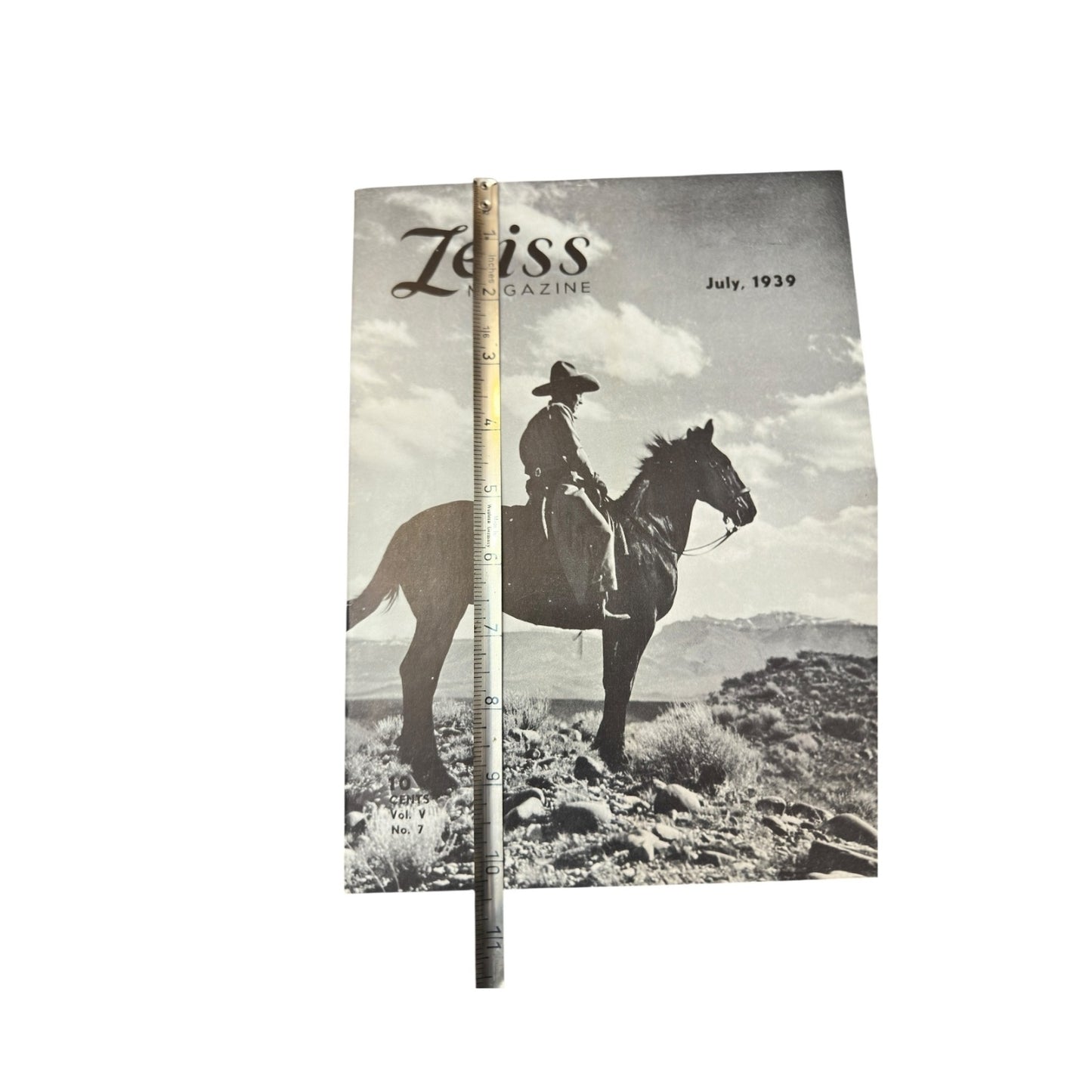 Vintage Zeiss Magazine July 1939 Pre-WWII Photography Ephemera Ikoflex Ad