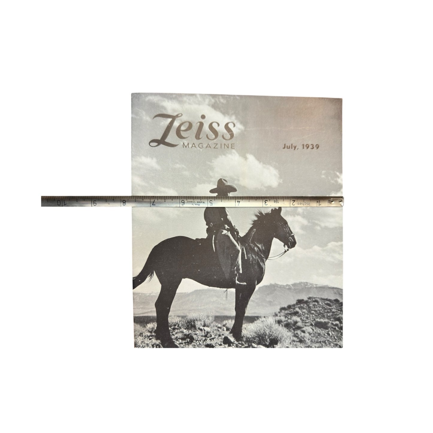 Vintage Zeiss Magazine July 1939 Pre-WWII Photography Ephemera Ikoflex Ad