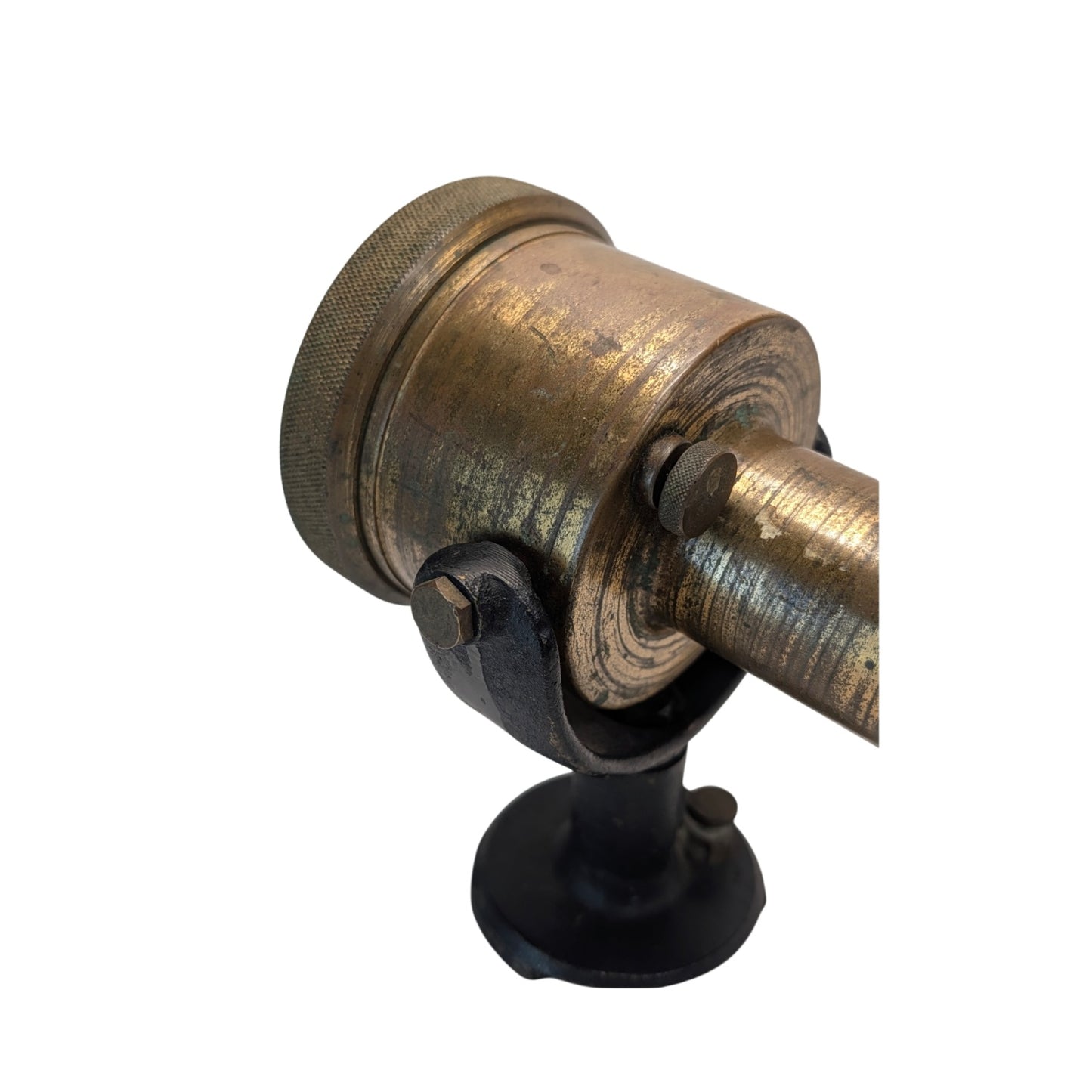 WWII Era Fisher-Pierce Brass Nautical Taffrail Log Gauge, Boston MA