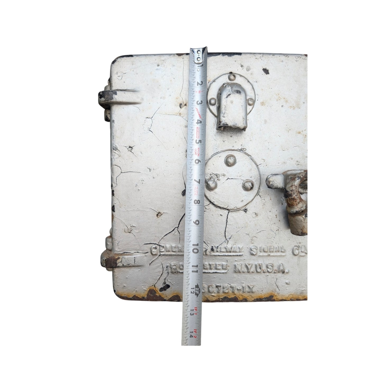 Vintage GRS Railroad Searchlight Signal Cast Iron Industrial Light