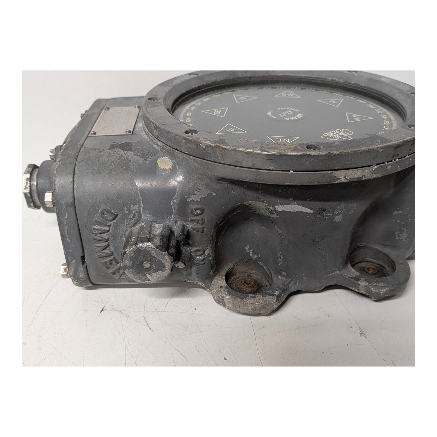 WWII US Navy Arma Corp MK XVIII Repeater Compass, Brooklyn NY