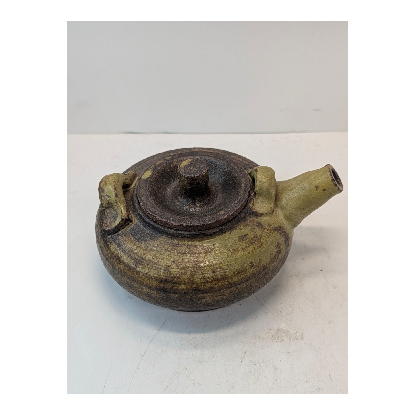 Vintage Colin Pearson Studio Pottery Winged Teapot c. 1970s