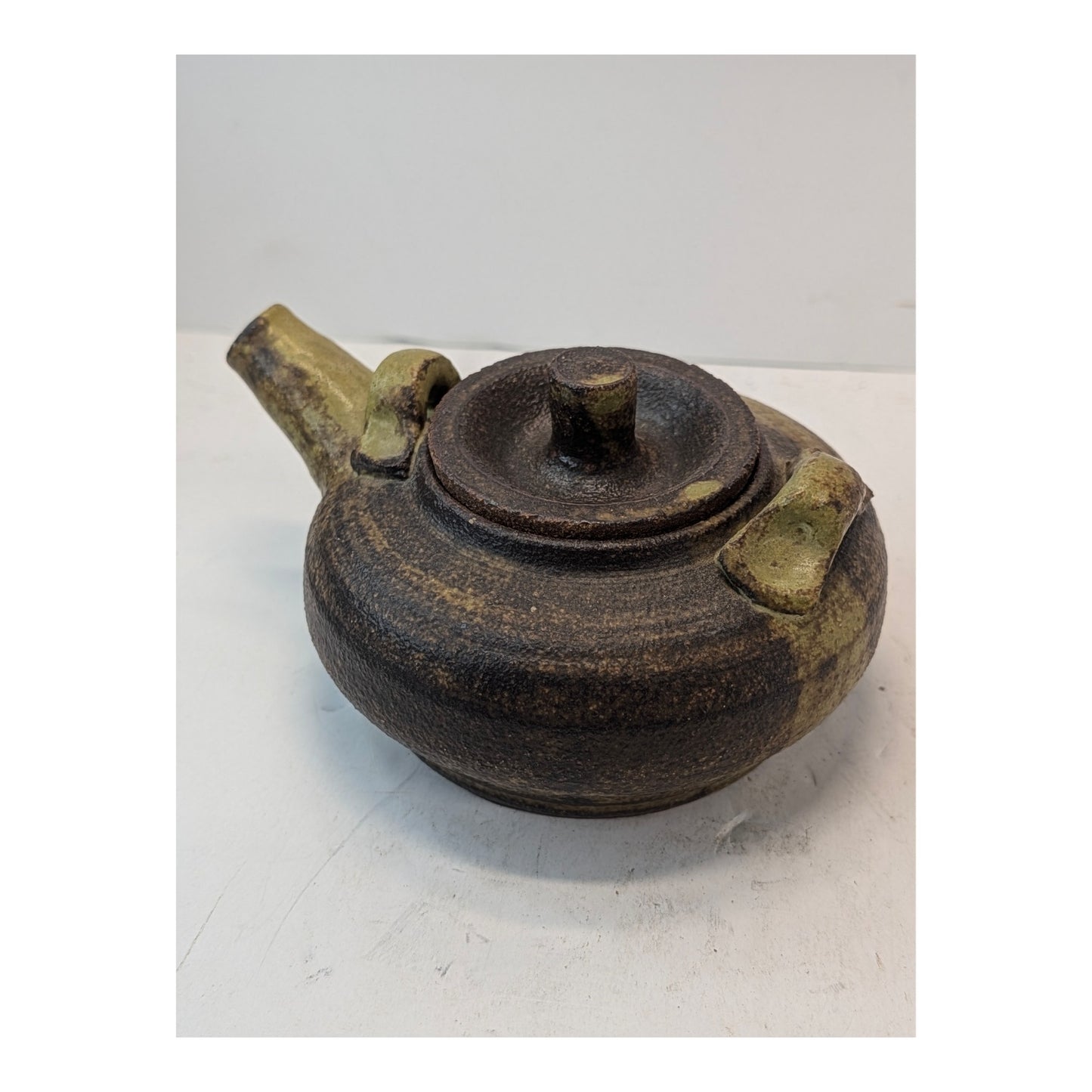 Vintage Colin Pearson Studio Pottery Winged Teapot c. 1970s