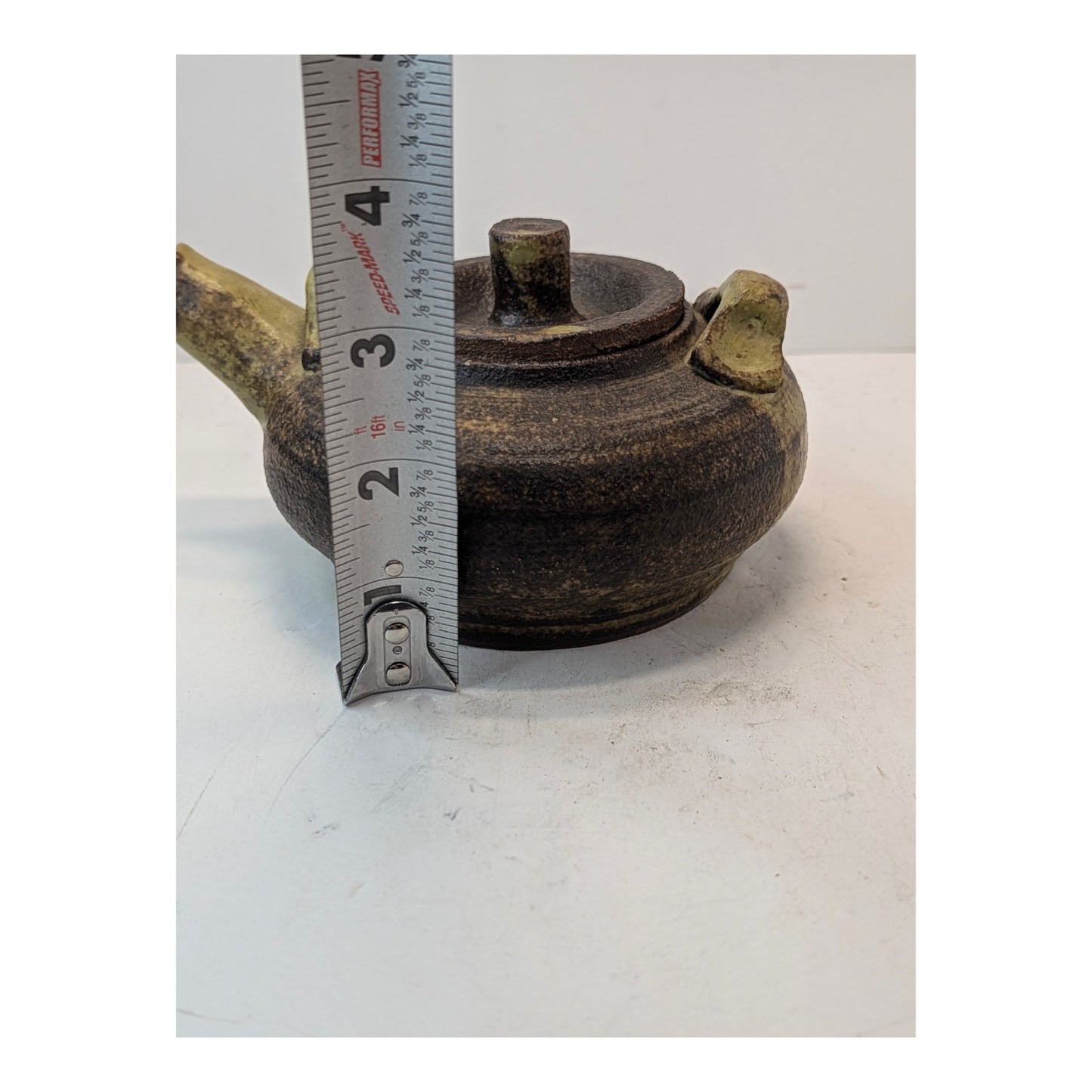 Vintage Colin Pearson Studio Pottery Winged Teapot c. 1970s