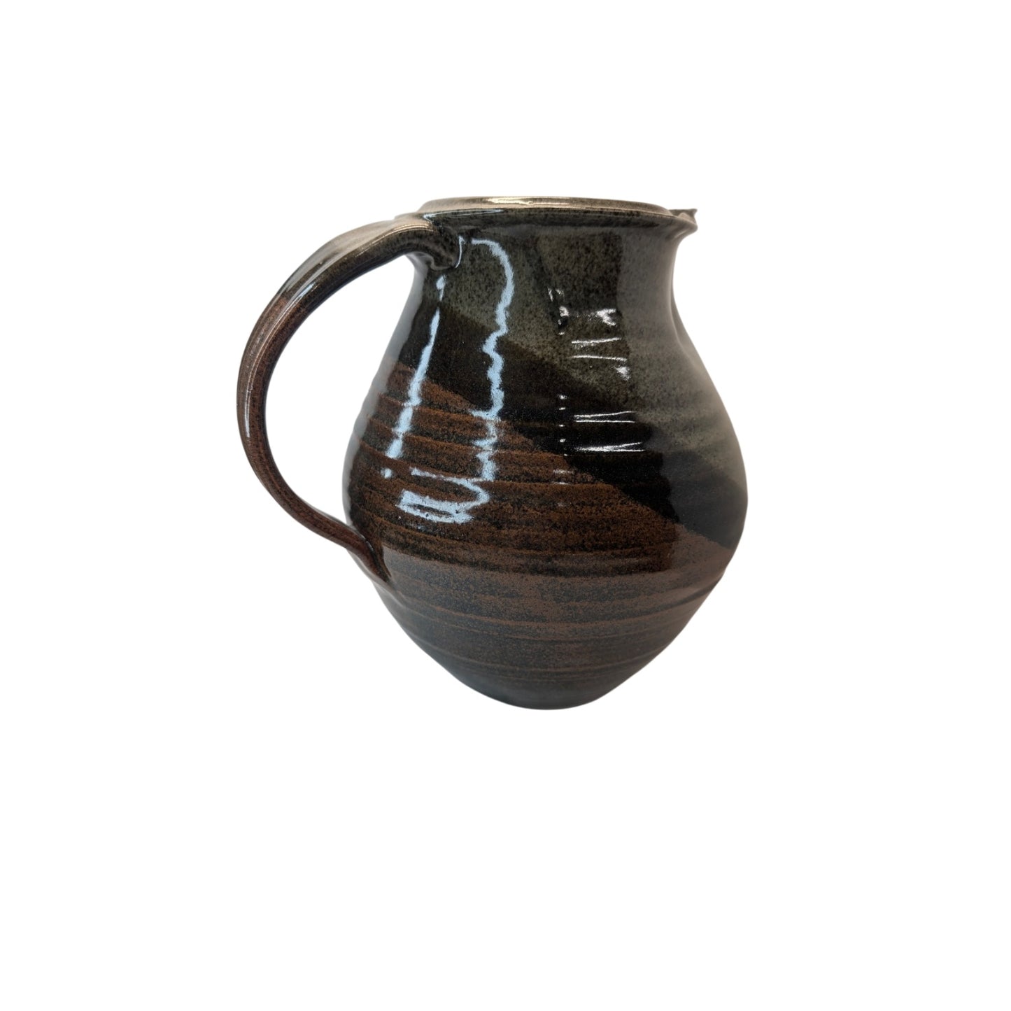Vintage Warren MacKenzie School Studio Pottery Pitcher Mingei Stoneware Jug