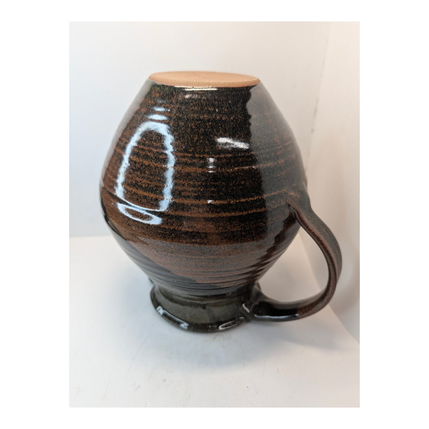 Vintage Warren MacKenzie School Studio Pottery Pitcher Mingei Stoneware Jug