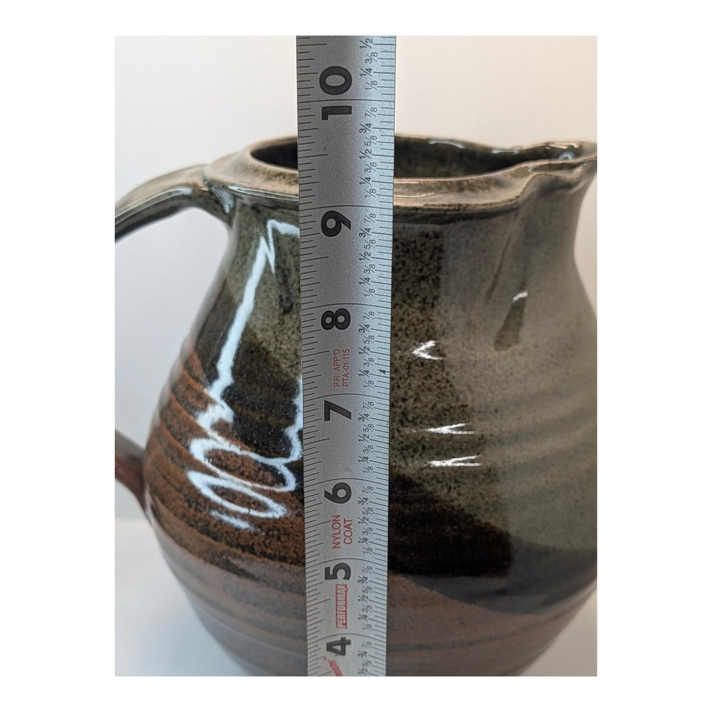 Vintage Warren MacKenzie School Studio Pottery Pitcher Mingei Stoneware Jug