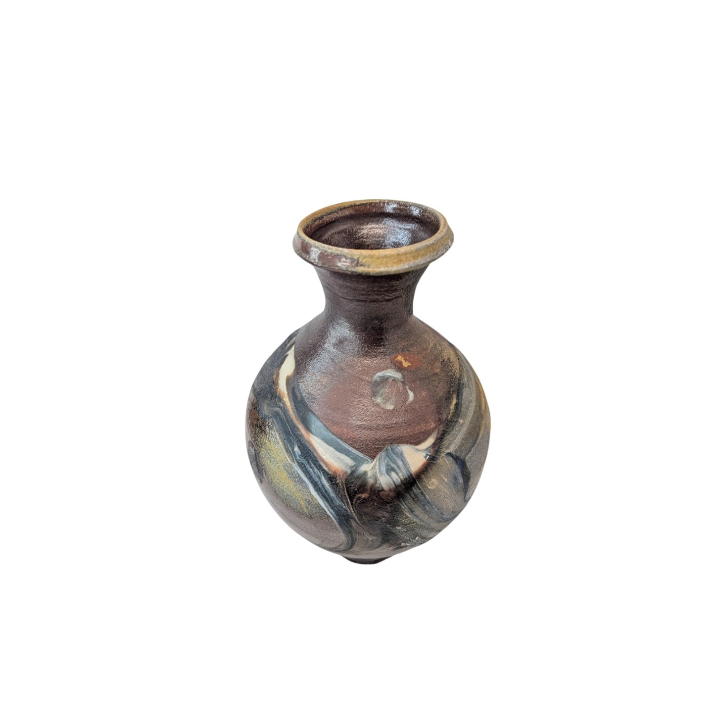 Ltd Ed Forward Pottery Studio Art Vase 138/300 Mid-Century Abstract Stoneware