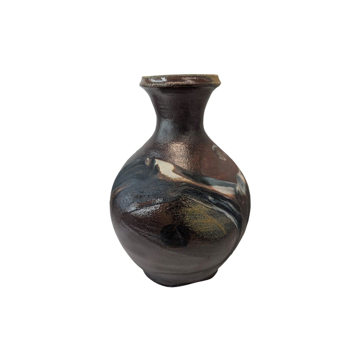 Ltd Ed Forward Pottery Studio Art Vase 138/300 Mid-Century Abstract Stoneware