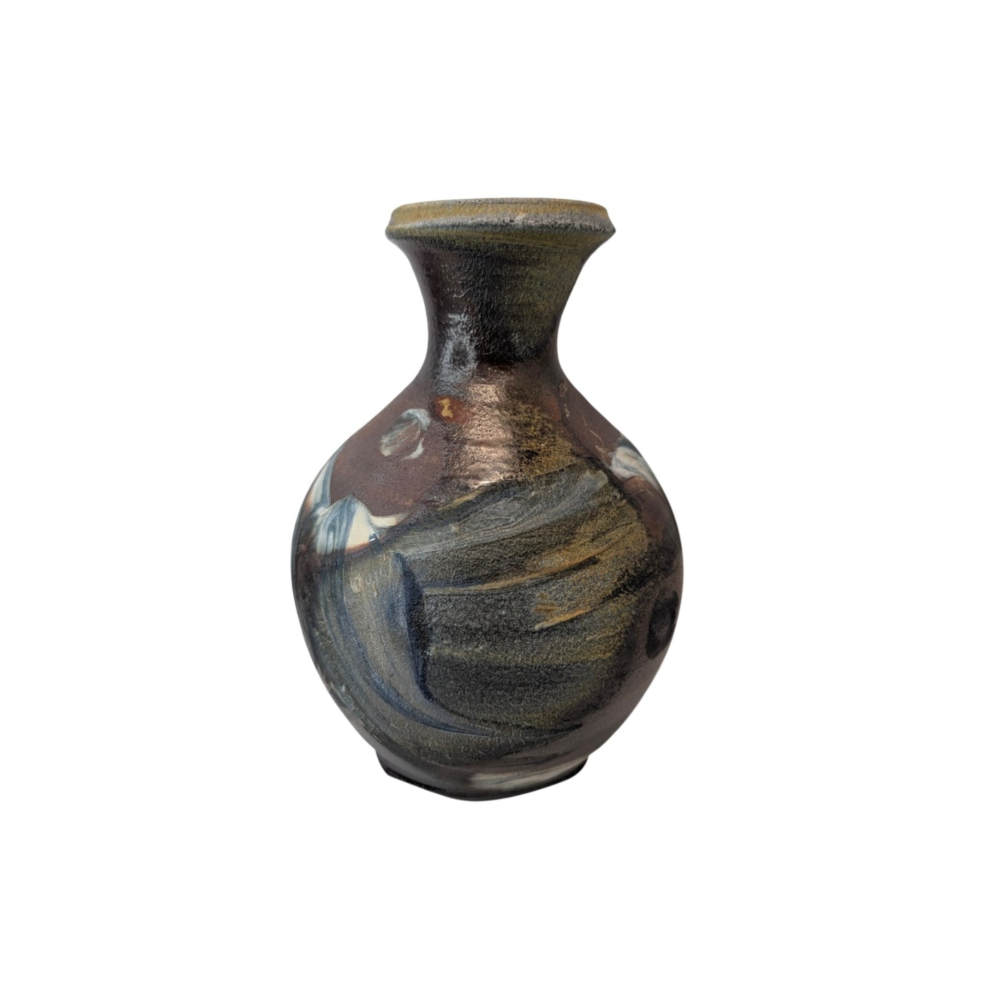 Ltd Ed Forward Pottery Studio Art Vase 138/300 Mid-Century Abstract Stoneware