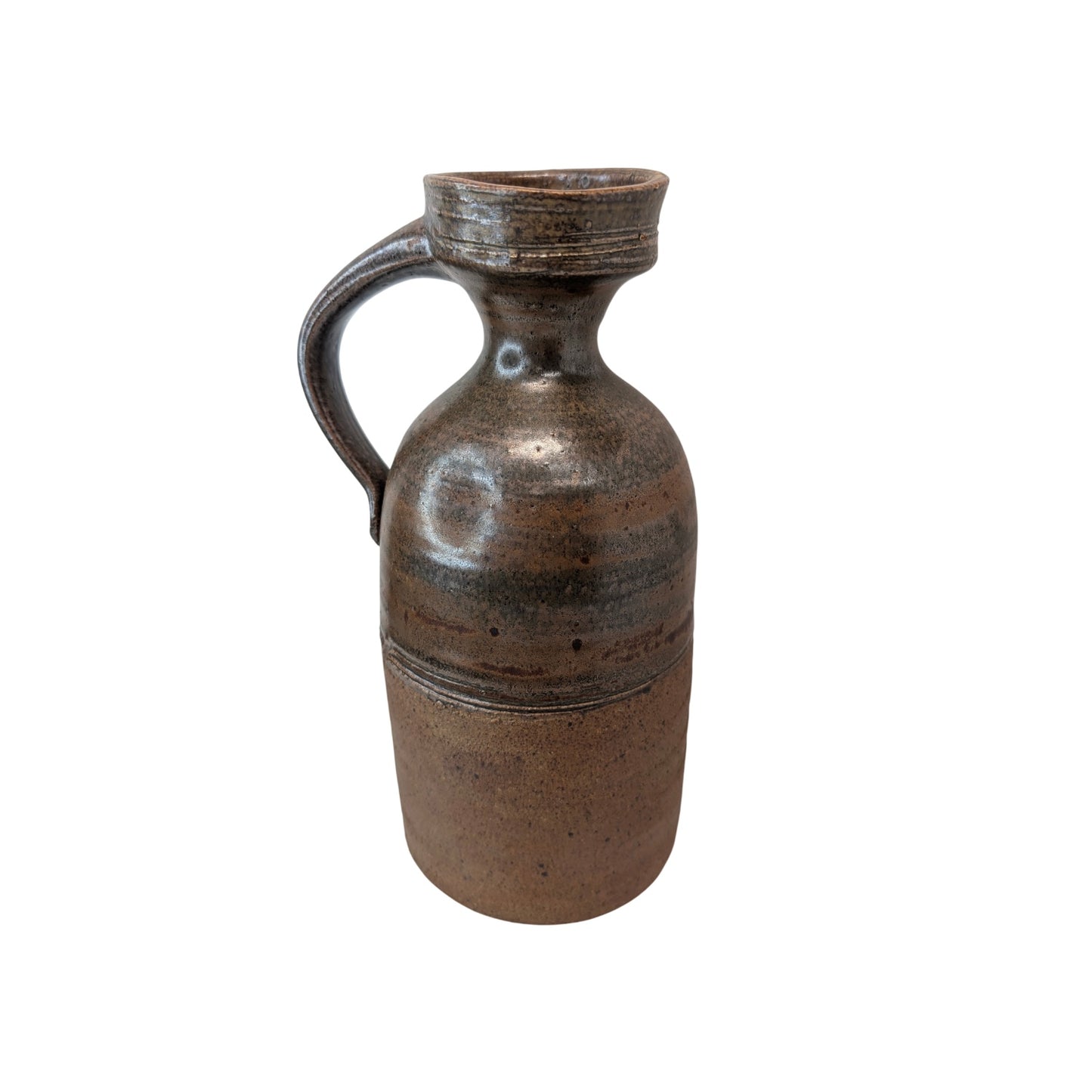 Vintage Stephen F. Sankey SFS Studio Pottery Salt Glaze Stoneware Pitcher