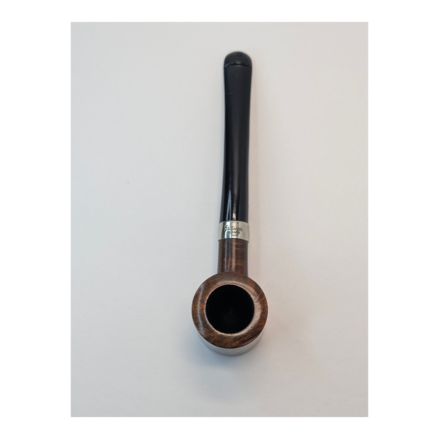 Peterson of Dublin Tankard Briar Pipe Sterling Silver Mount, Near Mint