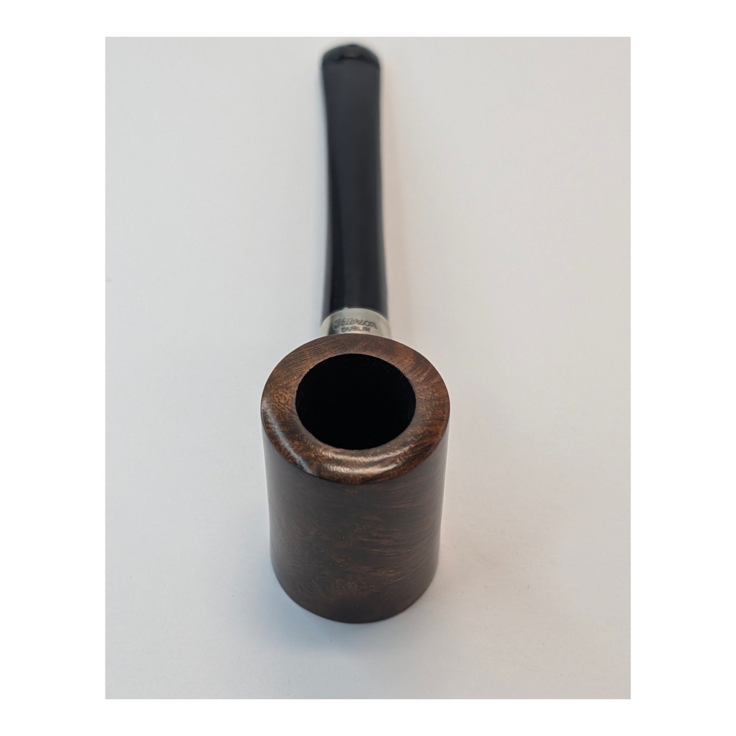 Peterson of Dublin Tankard Briar Pipe Sterling Silver Mount, Near Mint