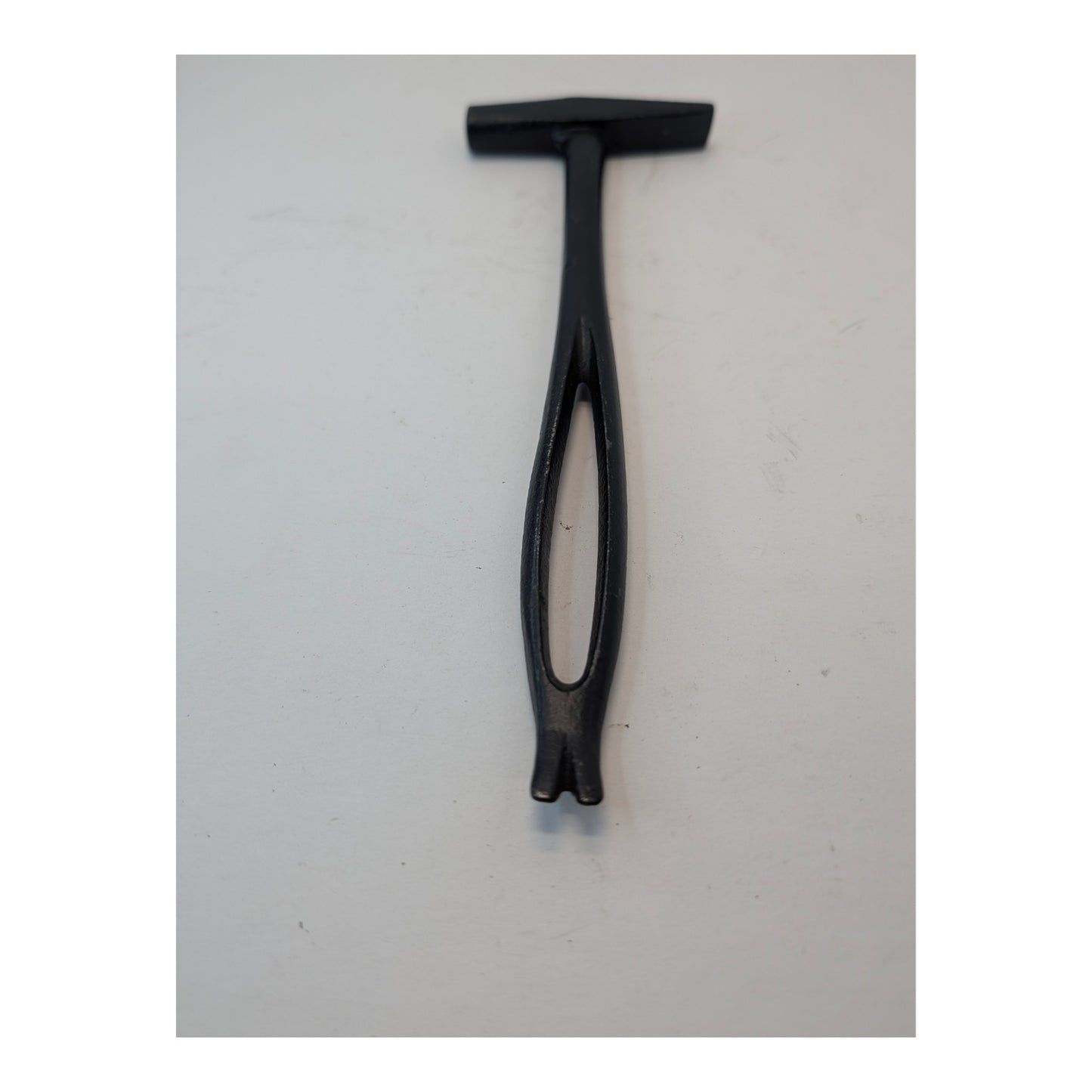 Vintage Industrial Cast Iron Skeleton Upholstery Tack Hammer