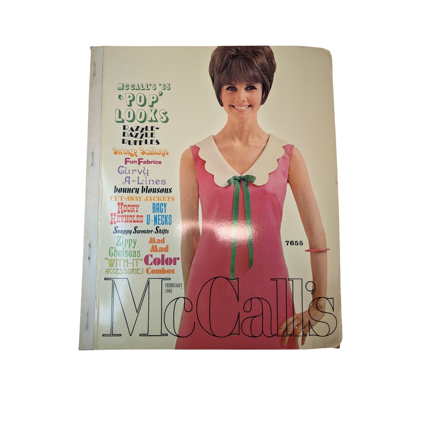 Vintage 1965 McCall's 'Pop Looks' Sewing Pattern Counter Catalog