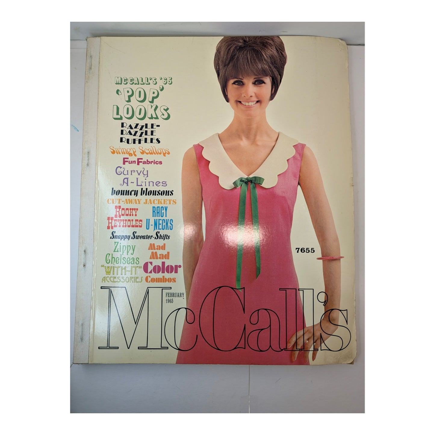Vintage 1965 McCall's 'Pop Looks' Sewing Pattern Counter Catalog