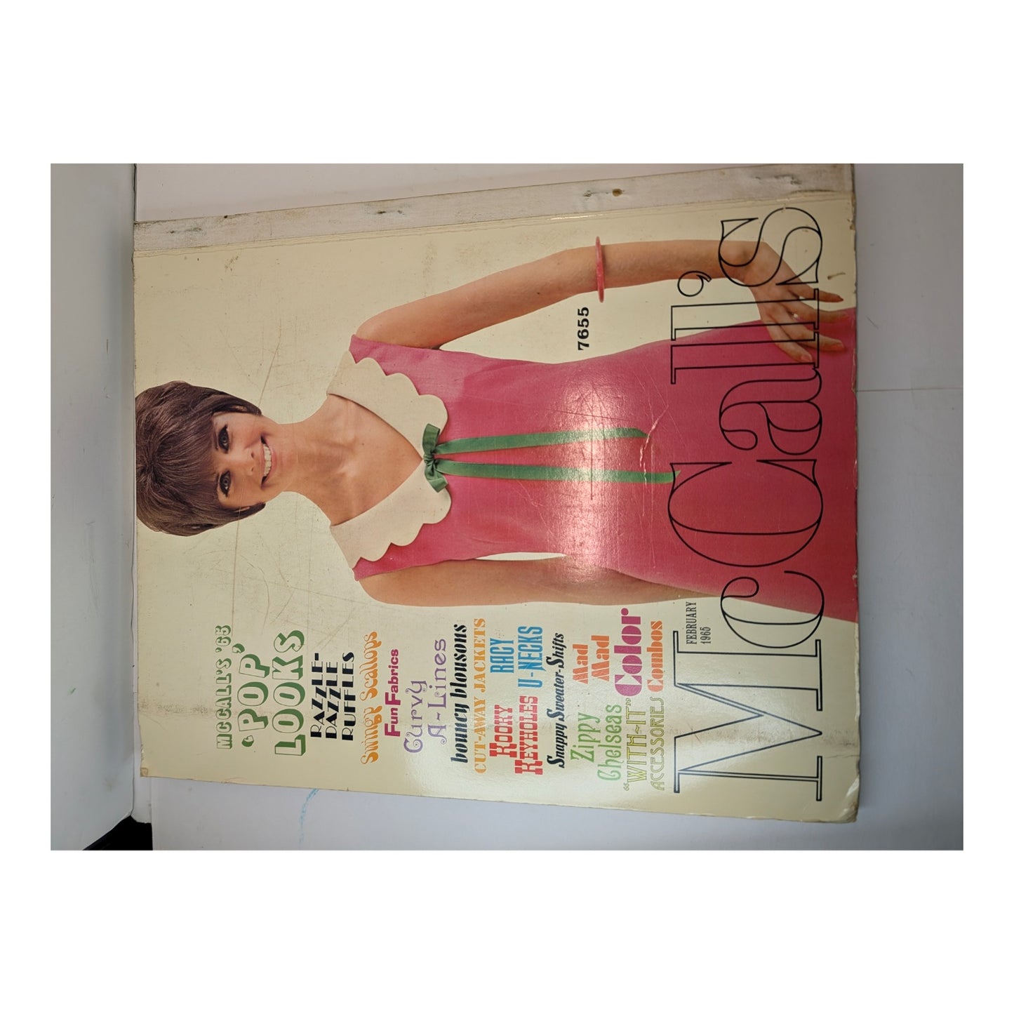 Vintage 1965 McCall's 'Pop Looks' Sewing Pattern Counter Catalog