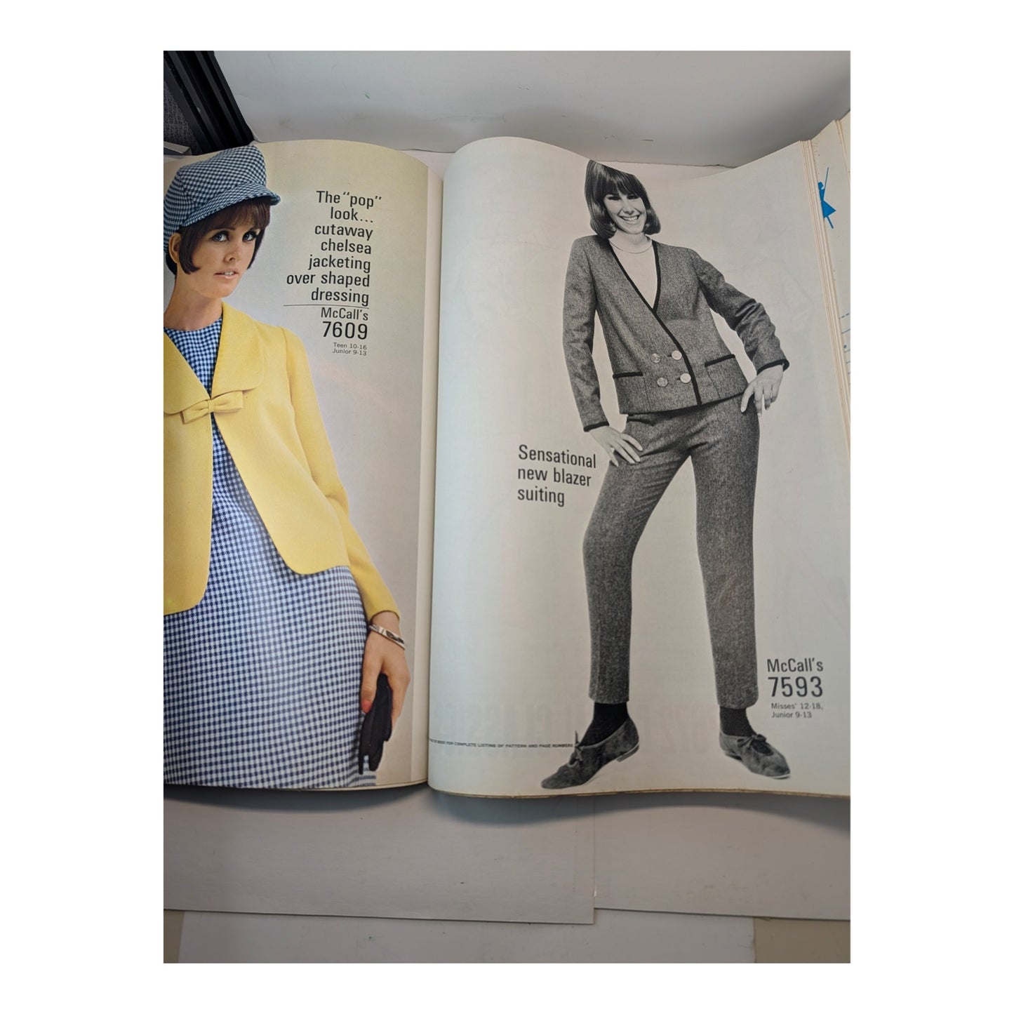 Vintage 1965 McCall's 'Pop Looks' Sewing Pattern Counter Catalog