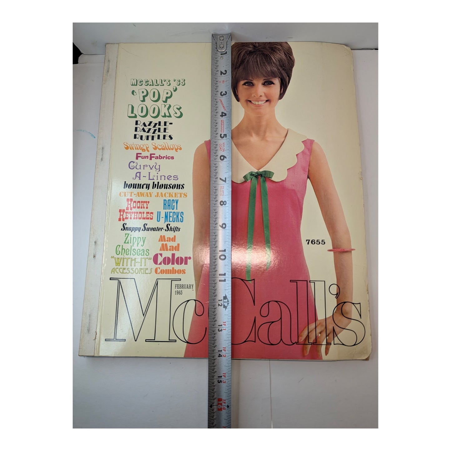 Vintage 1965 McCall's 'Pop Looks' Sewing Pattern Counter Catalog