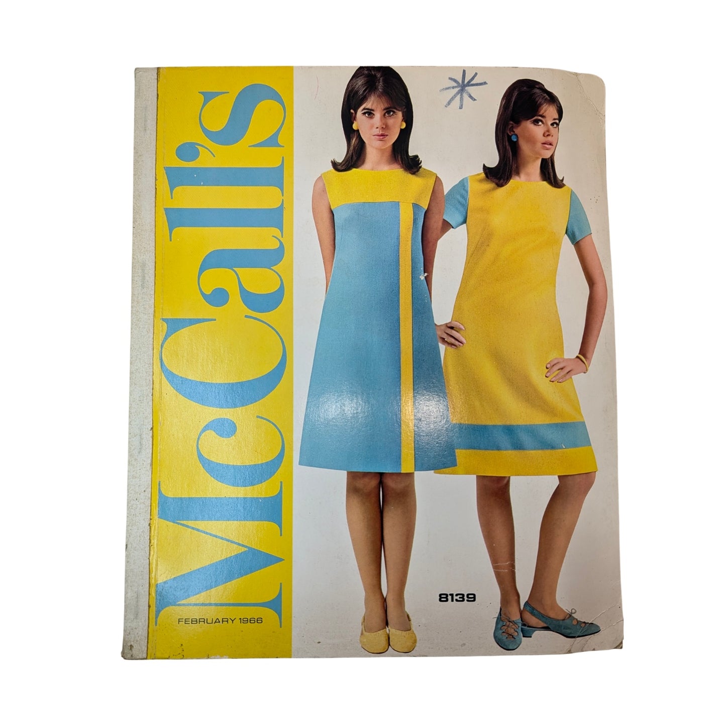 RARE 1966 McCall's Counter Catalog Book | Mid-Century Mod Fashion Design