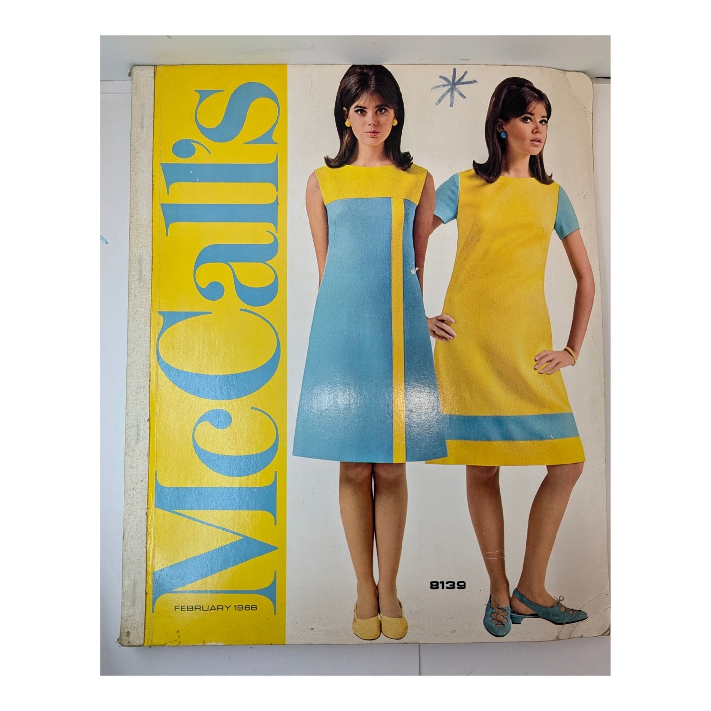 RARE 1966 McCall's Counter Catalog Book | Mid-Century Mod Fashion Design