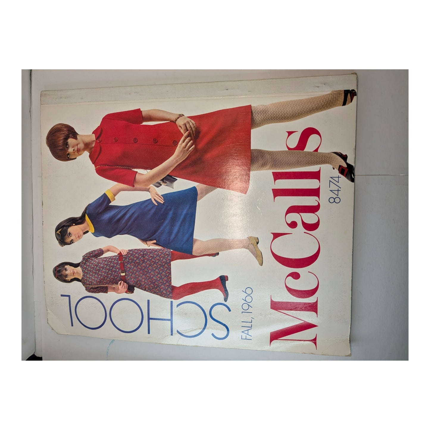 Vintage 1966 McCall's Fall School Fashion Catalog | Mid-Century Mod Style