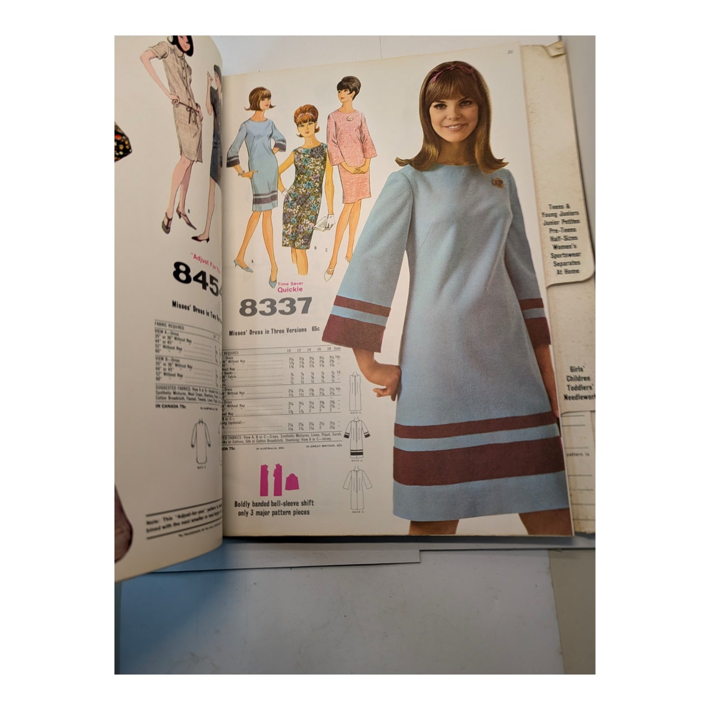 Vintage 1966 McCall's Fall School Fashion Catalog | Mid-Century Mod Style