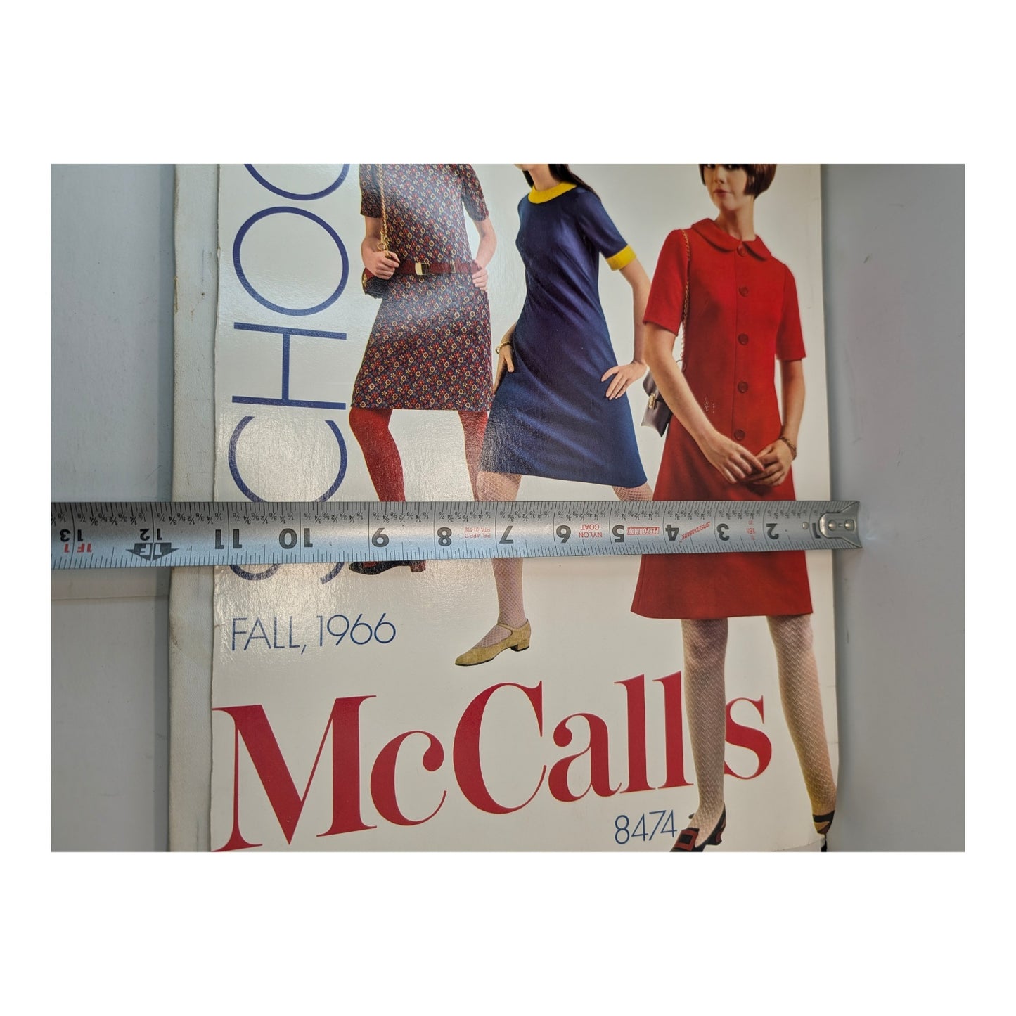 Vintage 1966 McCall's Fall School Fashion Catalog | Mid-Century Mod Style