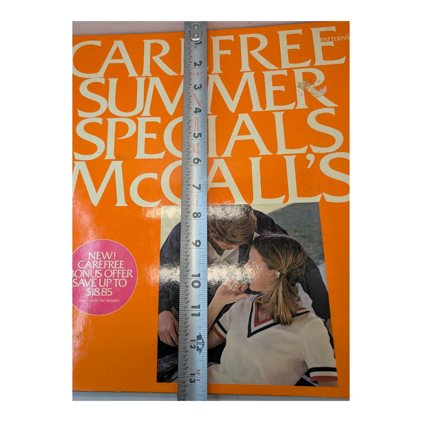 Vintage 1970s McCall's Pattern Catalog Carefree Summer Specials Counter Book