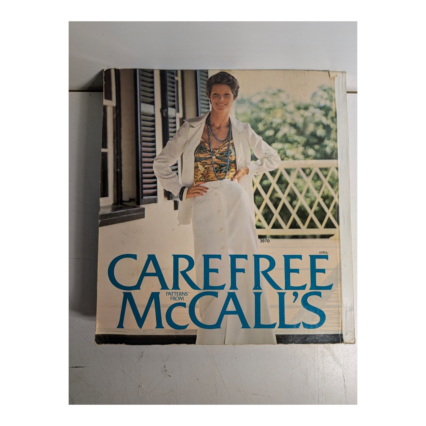 Vintage 1970s McCall's Sewing Pattern Counter Catalog | 70s Fashion Hardcover