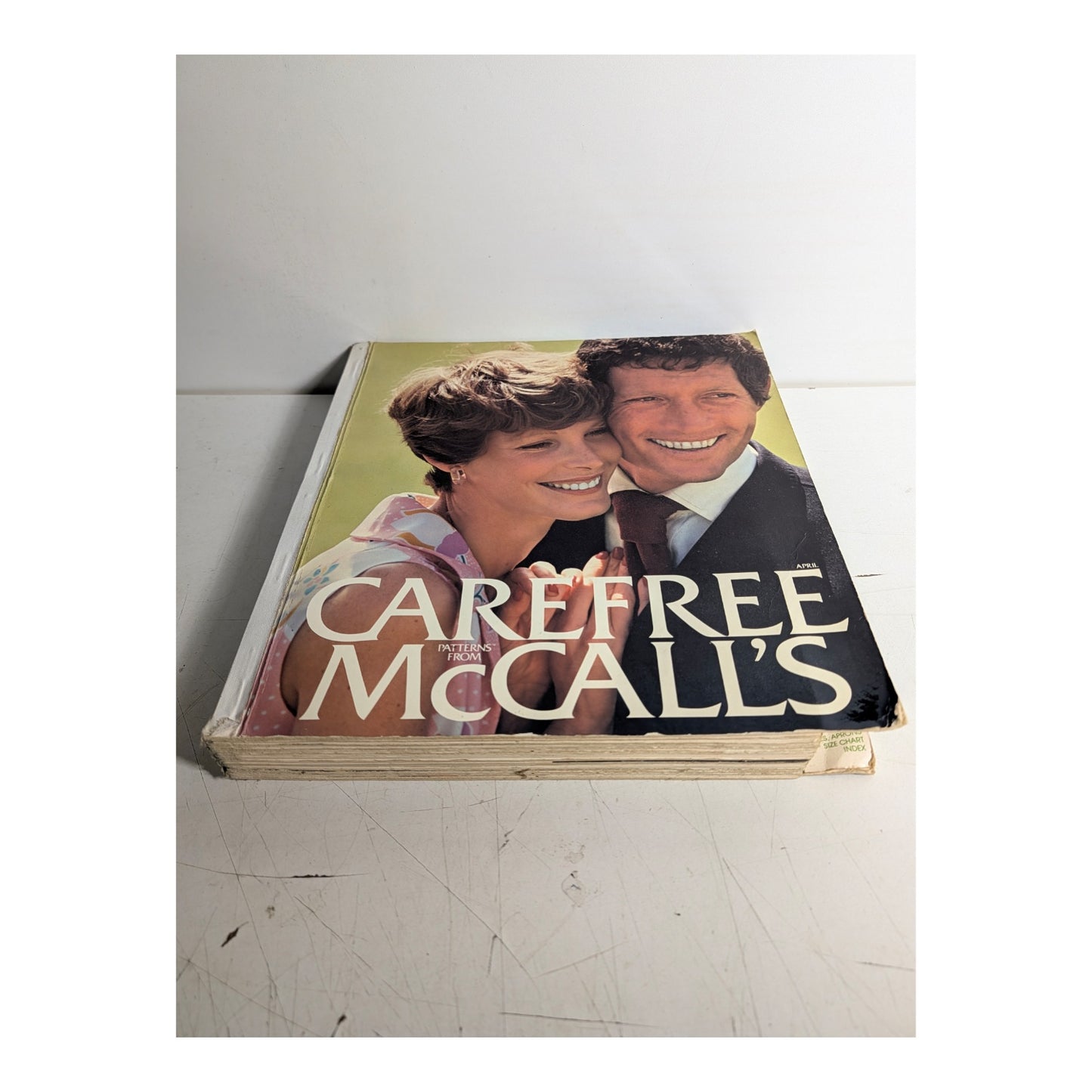 Vintage 1970s McCall's Sewing Pattern Counter Catalog | 70s Fashion Hardcover