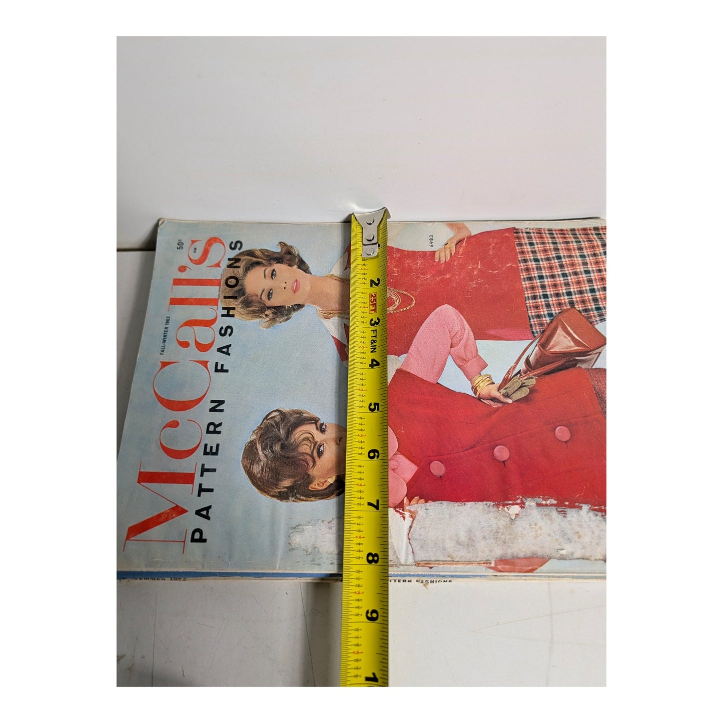 Lot of 4 Vintage 1960s McCall's Pattern Fashions Magazines | Mid-Century